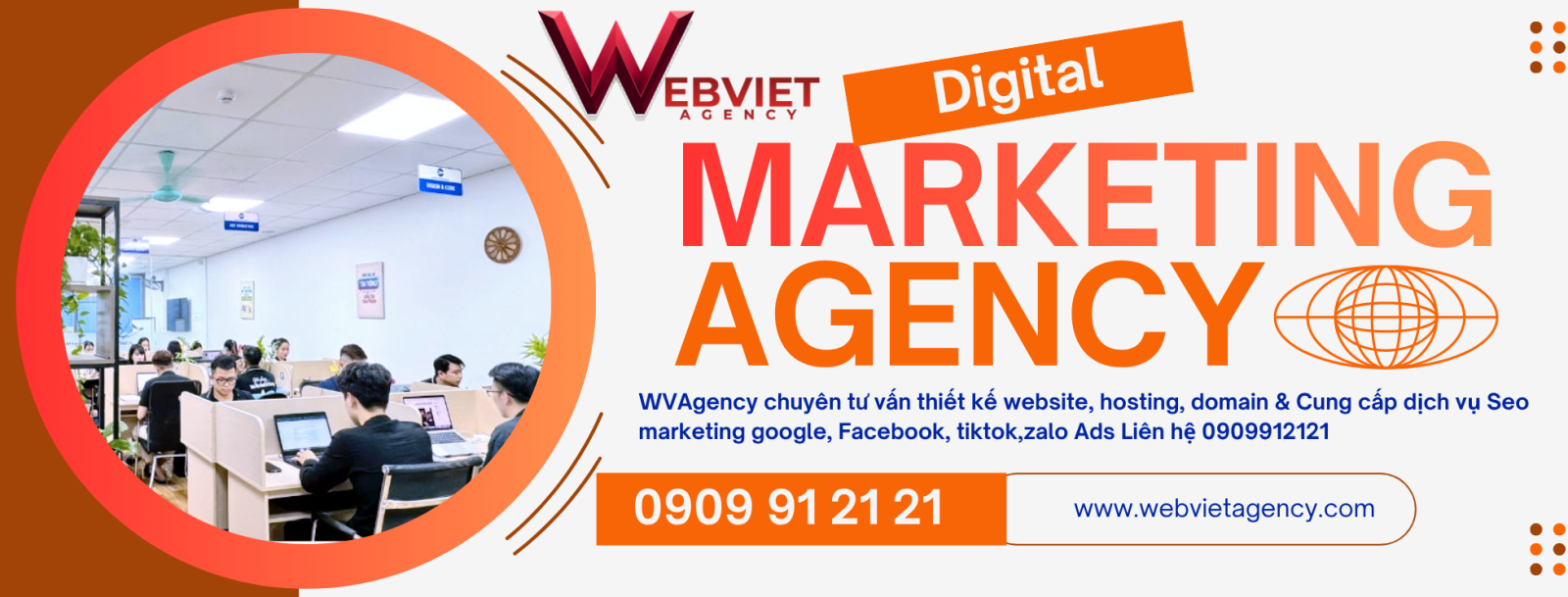 Web Việt Agency cung cấp giải pháp thiết kế website chuyên nghiệp cho doanh nghiệp